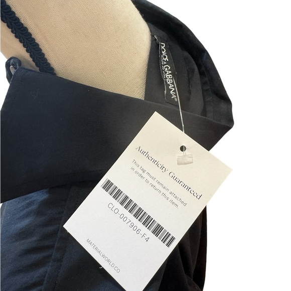 Dolce and Gabanna Black Long Sleeve Button Down - Picture 4 of 4